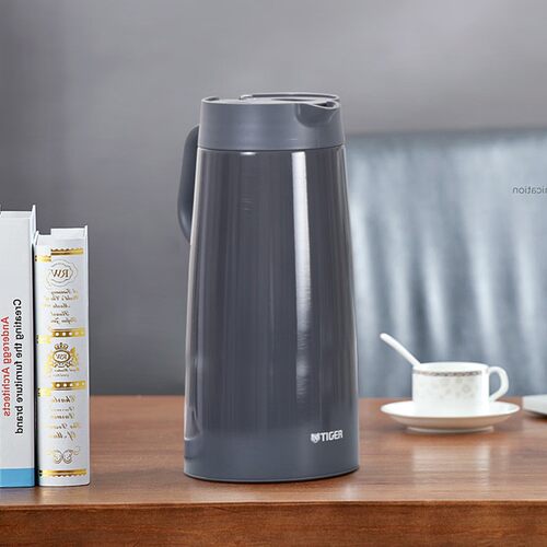 T家IG2ER/PWO-A0大容C量保温壶用简约FLA纯色便携不锈钢热水壶2L