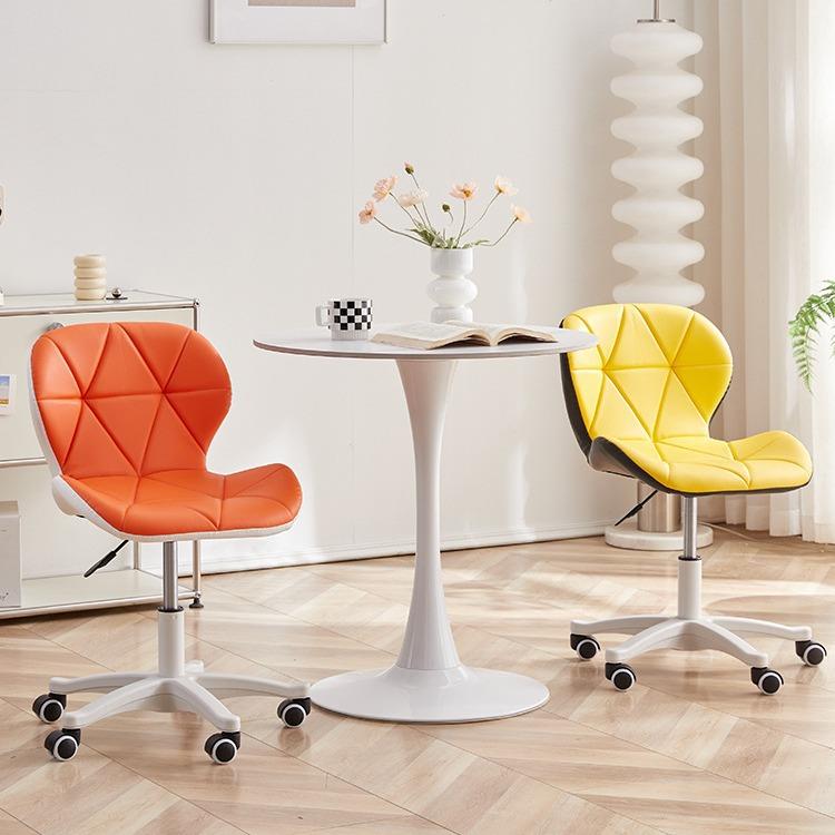 电脑椅SKD家凳用办公靠背椅卧室舍阳台梳妆学生书宿升降椅子房化