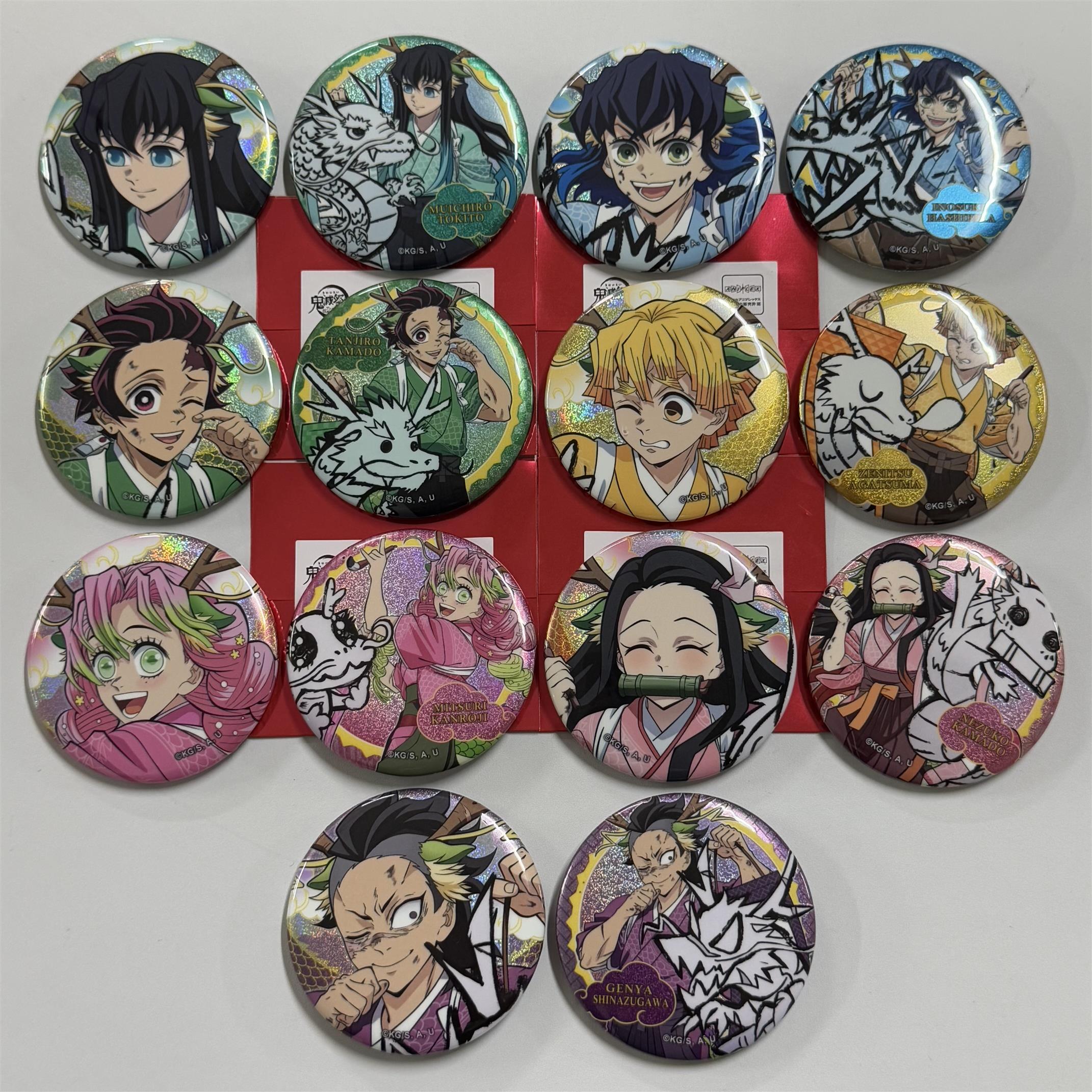 日谷正版周边谷子周年纪念祭辰动漫炭治郎时透吧唧徽章