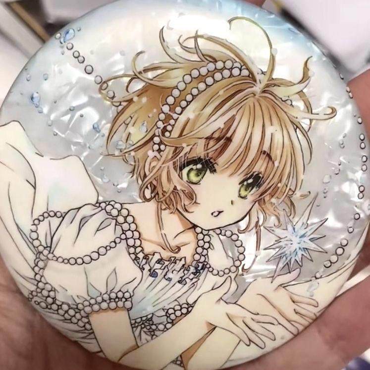 魔卡魔法少女小樱吧唧动漫木之本周边谷子同人二次元胸章徽章