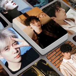 55张王安宇周边镭射小卡盒装3寸神隐古晋同款撕拉片拍立得LOMO卡