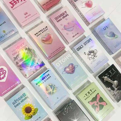 blackpink小卡gidle韩娱卡片KEPLER明星NewJeans专辑小卡片lomo卡