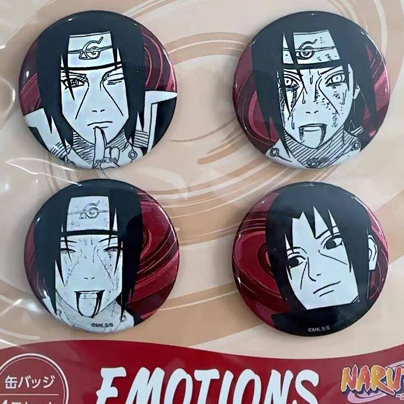 火影忍者宇智波鼬波风水门25周年JS闪吧唧个人池徽章周边谷子代餐