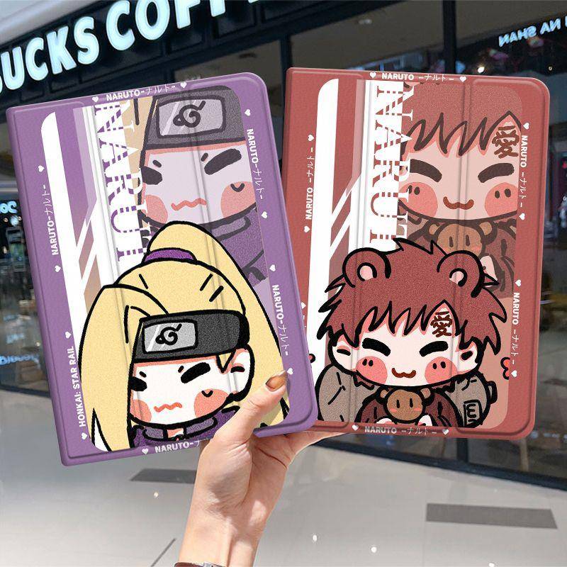 火影忍者我爱罗宇智波带土平板保护套适用iPadpro11两折式10.9寸