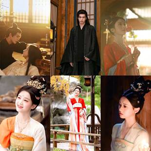 韶华若锦贴纸高颜值明星diy影视周边手账装饰桌面手机贴画