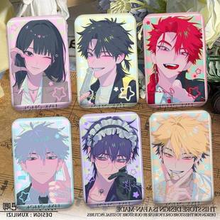 夏斐周边live吧唧刘枭vein双闪徽章同人方形谷子挂饰二次元漫展