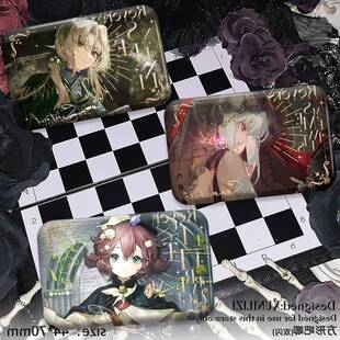 塞维尔梅斯玛丽安娜吧唧3.0纸信圈儿双闪徽章方形同人谷子