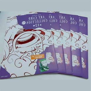 日版谷子 海贼王原画艺术卡 路飞 索隆 山治罗宾原画艺术卡盲抽