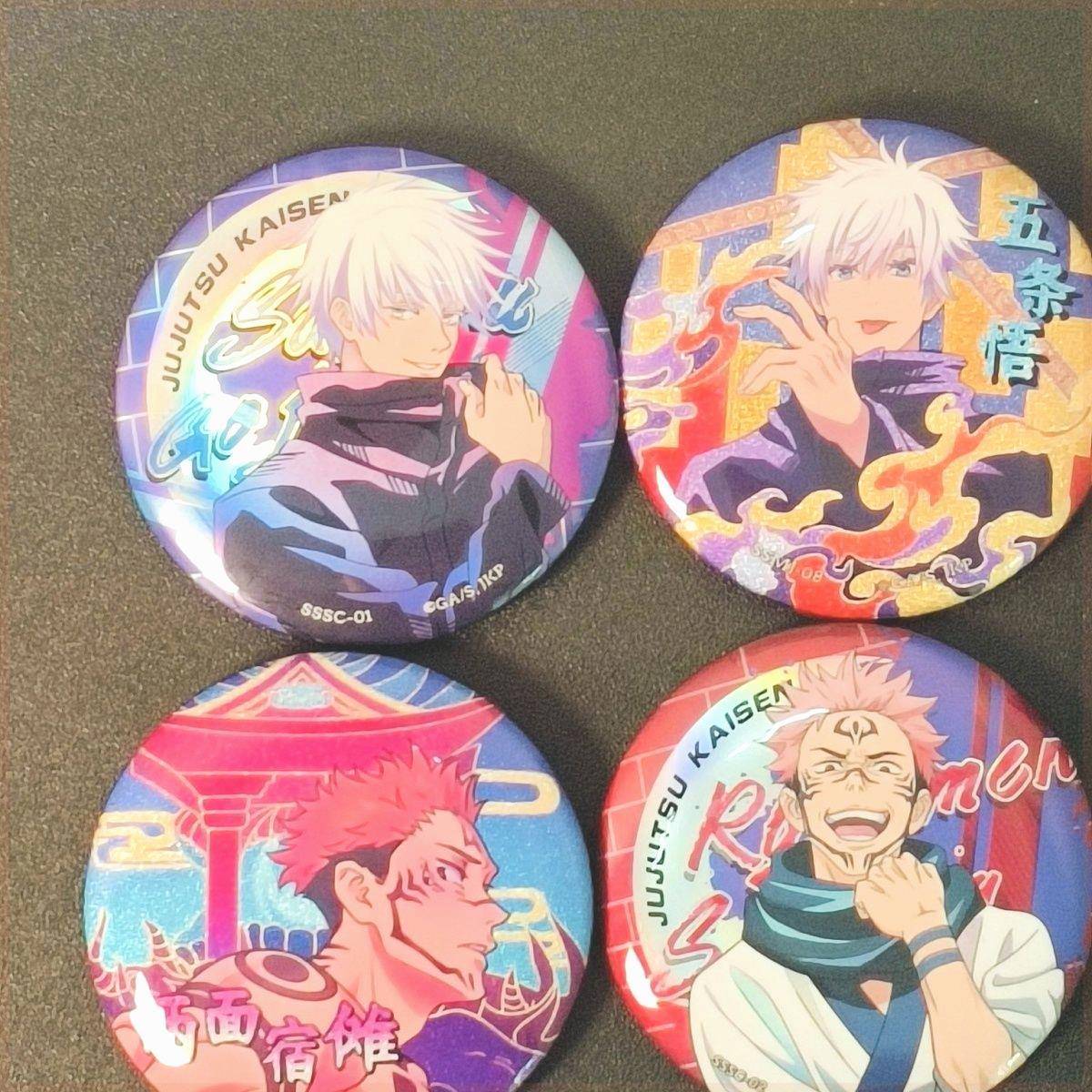 术回战隐藏款盲盒吧唧镭射徽章周边五条谷子挂件