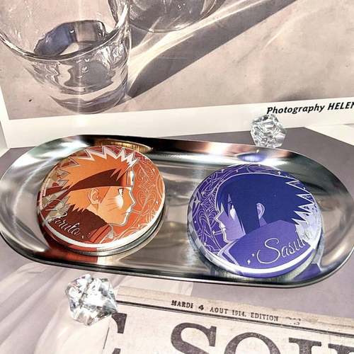 适用火影忍者周边漩涡鸣人宇智波佐助国谷自制吧唧徽章包包挂件礼