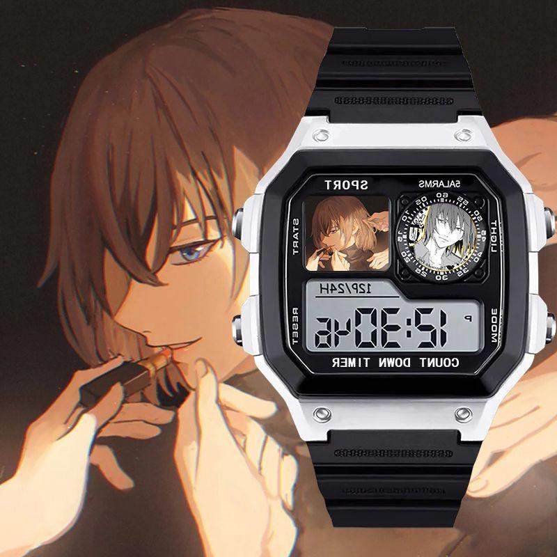 痛表可定制电子手表礼物学生送人礼物闹钟夜光新网球王子不二周助