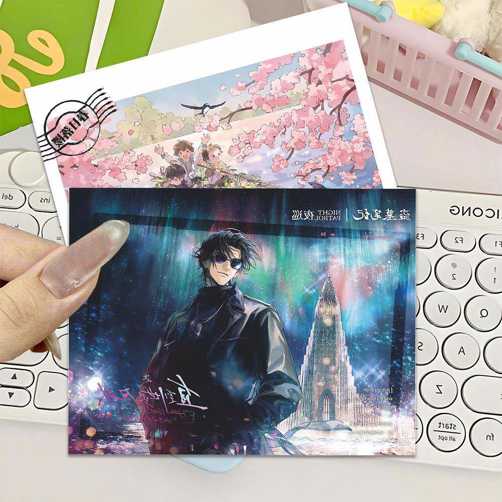 27张盗墓笔记拍立得小卡重逢之约高颜值明信片稻米精美物料珍藏卡