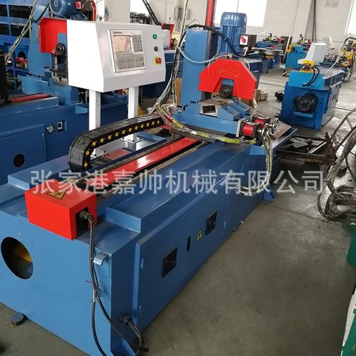 厂家直销355液压全自动切管机 伺服自动送料切割钢管全自动切管机