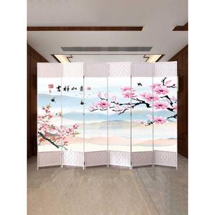 家用屏风隔断客厅现代简约可折叠木质玄关移动办公室进门卧室遮挡