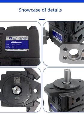 YLC永灵叶片泵PV2R1-19/23液压泵总成PV2R1-31挖掘机液压泵齿轮泵