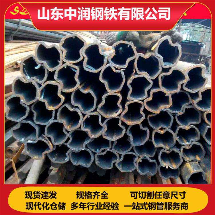 外圆内六角管 椭圆钢管 小口径有缝铁管价格 内六方钢管