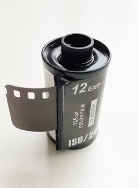 12张EXP傻瓜相机胶片135胶卷35mm底片400度ISO200彩色负片日期新