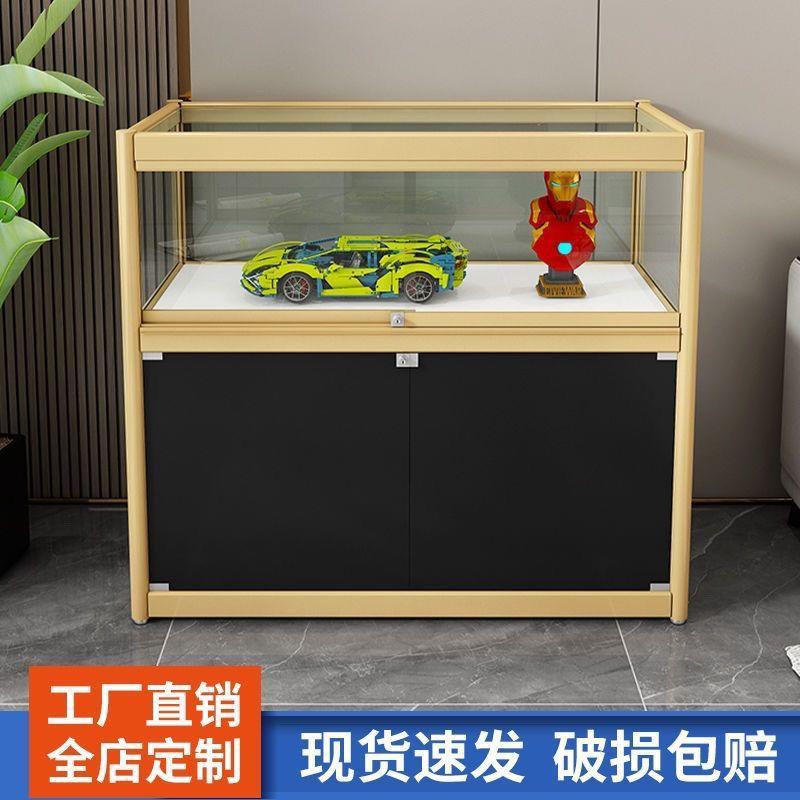 玻璃展示柜珠宝饰品首饰展柜珠宝首饰商用透明产品陈列柜货架摆件