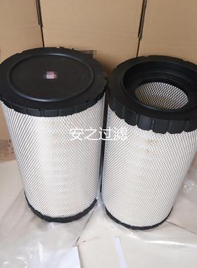 更换弗列加AF25962 AF25963空气滤清器P613334空气滤芯
