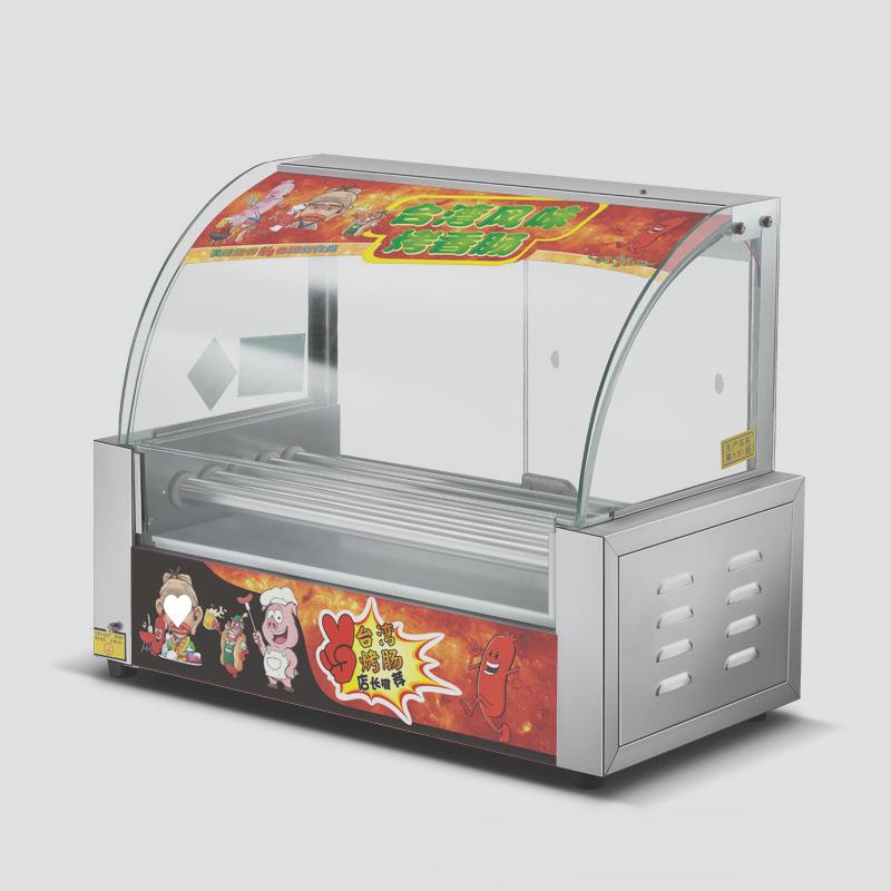 烤肠机商用机全自动烤香肠机家用台式烤火腿肠机电热管子