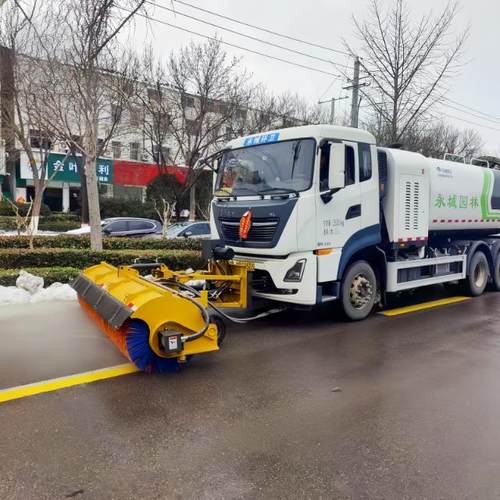 扫雪滚刷置厂扫雪头 前滚刷清雪头 水车加家DQK装洒推雪铲撒布机