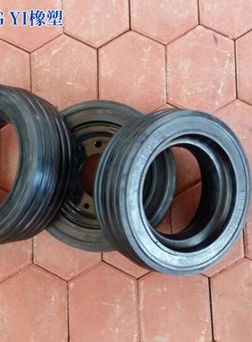 轮现货 升降机械板托运平车实心胎× 重型实心轮胎3501AOJ20mm