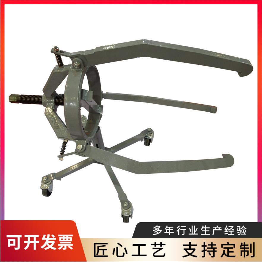 风炮驱动型刹车盆工具三爪刹车鼓拉拔器刹车锅拉拔器维修工具