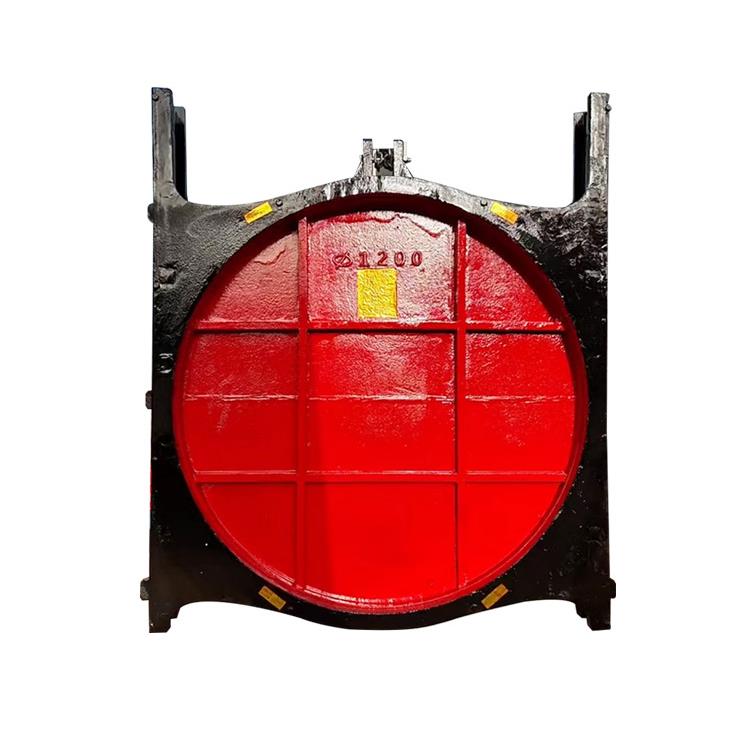 铸铁镶铜圆方闸门渠道机闸一体式调节电动止水水库河道启闭机闸门