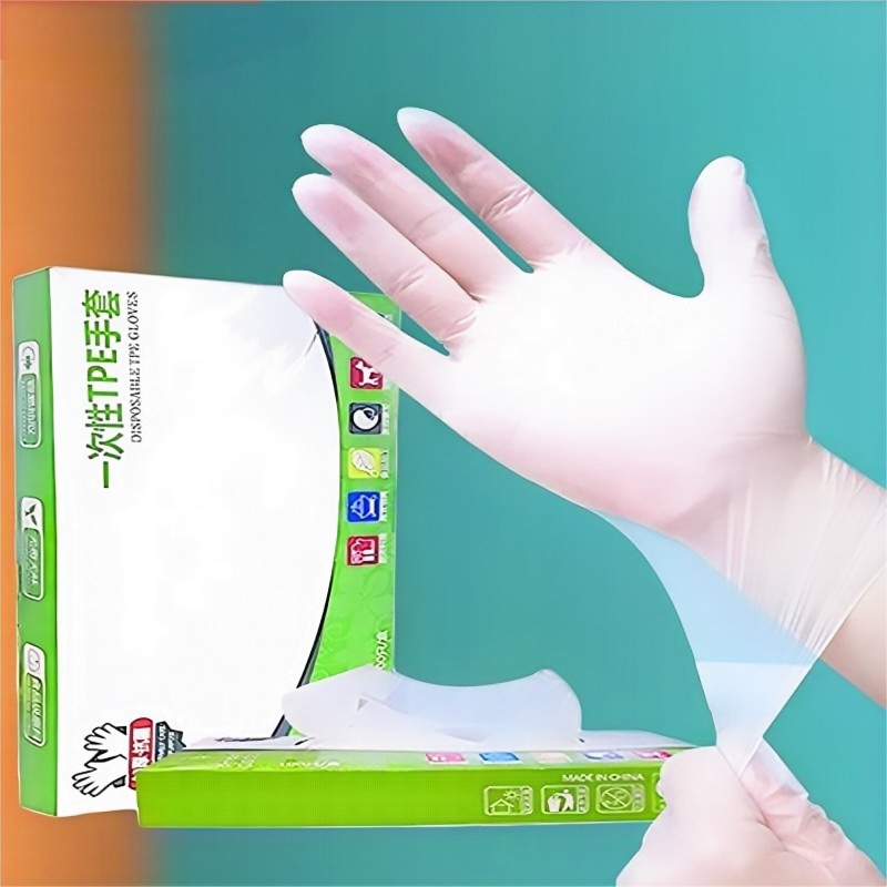 【抢完为止】一次性TPE手套加厚防水油家用卫生防护餐饮美容手套图片
