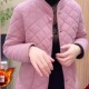 保暖立领中老年妈妈装 加绒加厚轻薄小棉衣2025冬季 新款 保暖棉袄