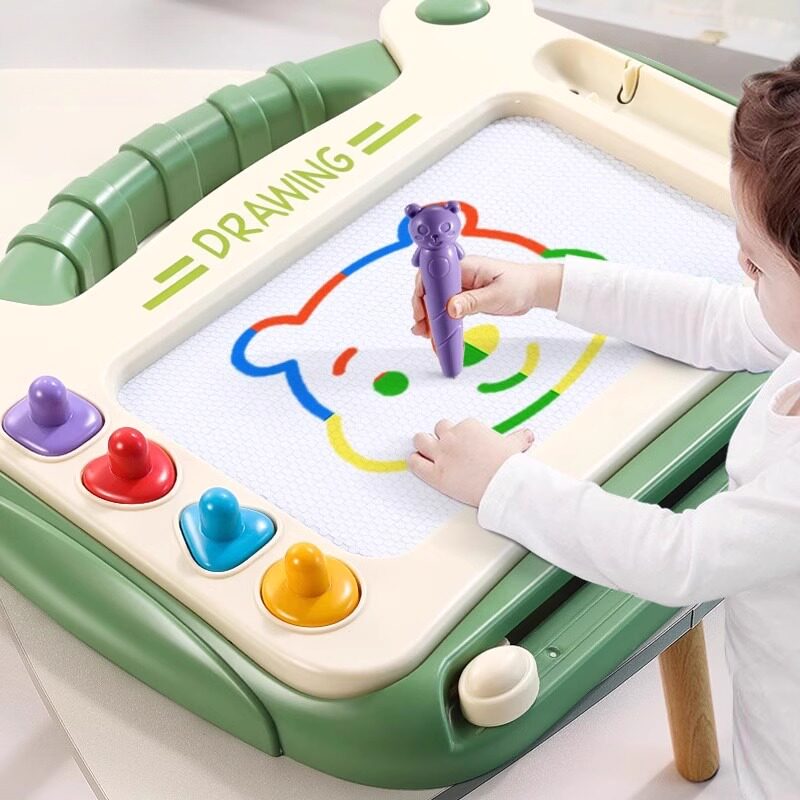 儿童画板家用可擦磁性力写字板一岁宝宝2婴儿涂鸦绘画板3早教玩具