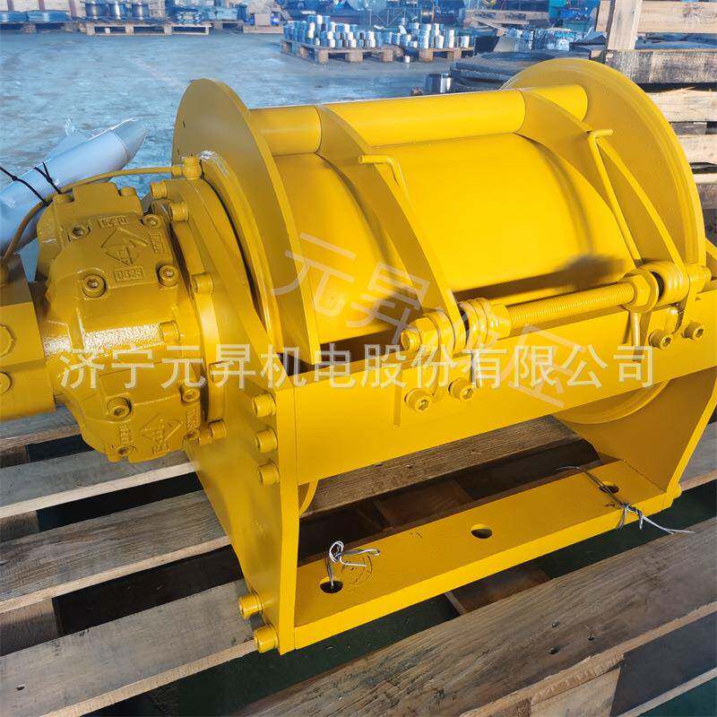 厂家定制清障车拖车液压绞车卷扬机15吨救援牵引绞盘