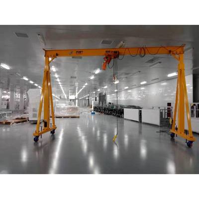 龙门架厂家出售小型移动龙门架移动方便性能优良2吨龙门架