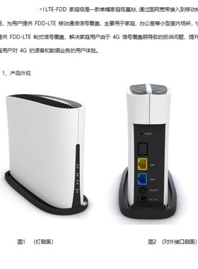 LTE微皮基站家庭femto装宽带网线免布线移动联通电信4G信号放大器