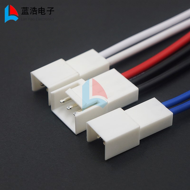 VH396 空接端子线 公端母壳 电子线连接器插导线彩排线加工