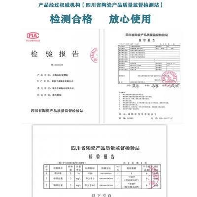 茶叶罐密封罐陶瓷中式复古风防潮米缸带盖土陶坛子调料罐无釉陶罐