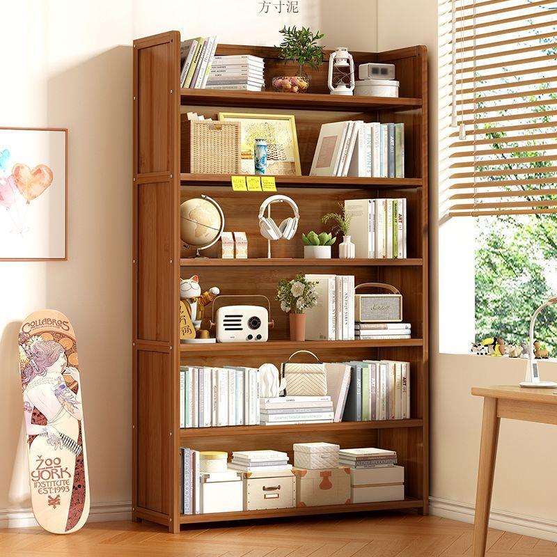 书架书柜置物架落地防尘放书见详情耐用多层简收物纳架易多用功能