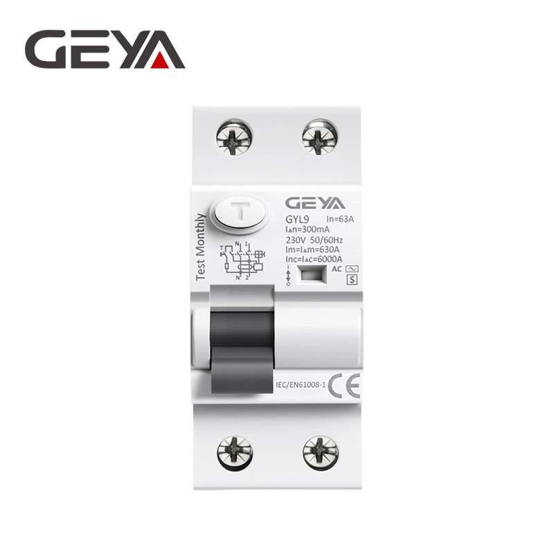 GEYA格亚GYL9漏电保护断路器AC型A型25A 40A 63A开关AC-S型2P 4P