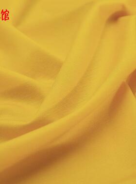 70高品质丝夏光棉纯棉577双面面料汗160g薄款S纯色布春T恤布料