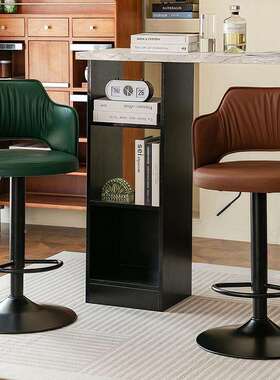 轻奢吧台椅升降FS758963高脚凳家前台椅久用酒吧椅子高台吧椅岛椅