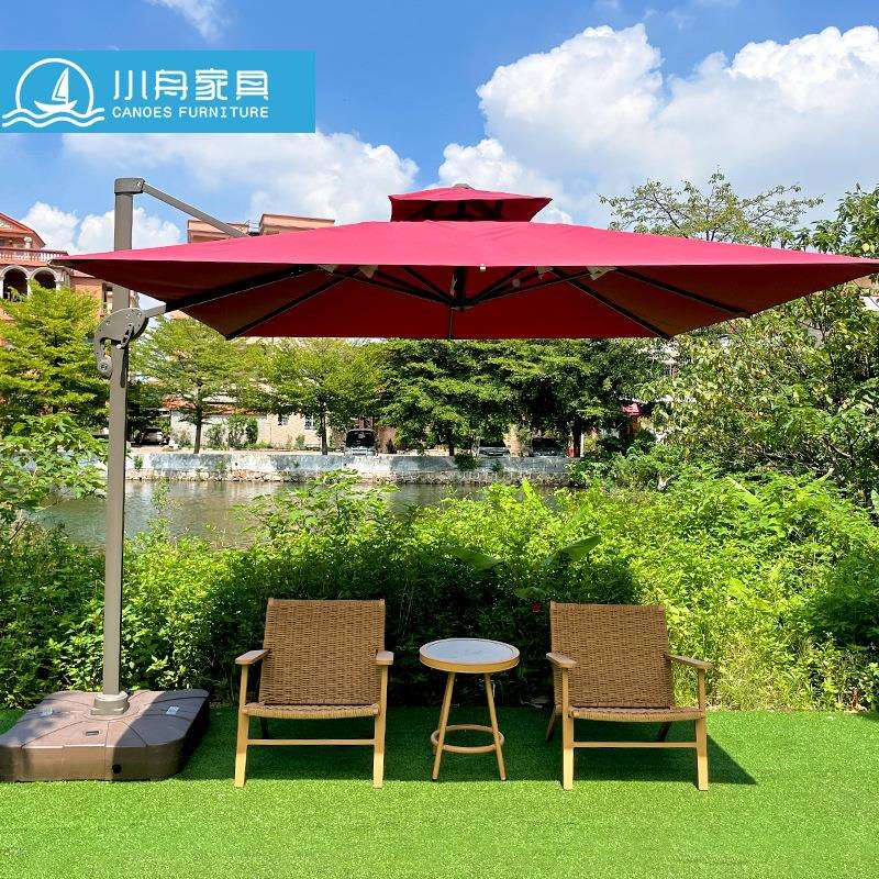 院室外外阳台庭单人藤22-7-15-编桌椅户花园院庭简约藤椅小茶几组