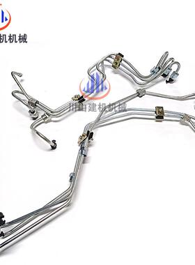 挖掘机配件PC2喷00-7高压油管康明斯6D102动柴油机发86721泵油嘴