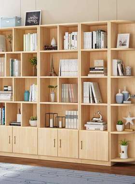 实木CDSD-CD1架落地置物架儿童书家用一全体靠书墙多层收纳柜储物