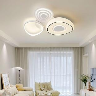 d客厅灯全套大灯灯具全套餐吸顶89909997灯奶油e风l屋组合中山灯