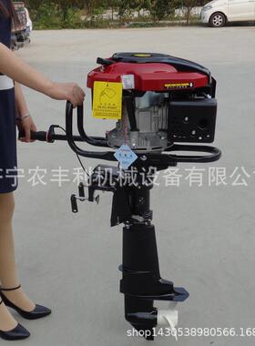 外08976甘州南汽船油船用挂桨机渔舷机9马力船挂机工厂直发