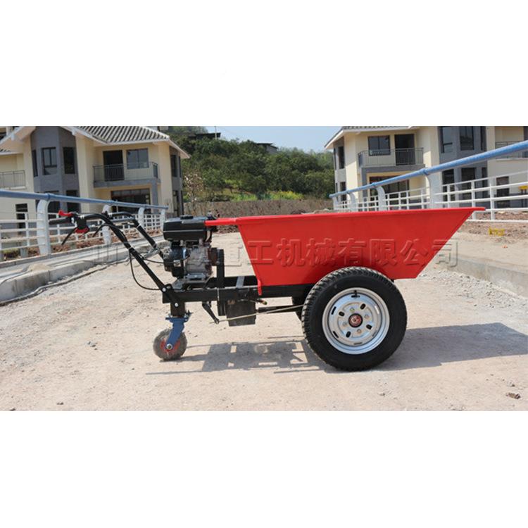 筑工汽油翻斗车建农用三轮拉车程工地推拉运输车全款小型手推货车