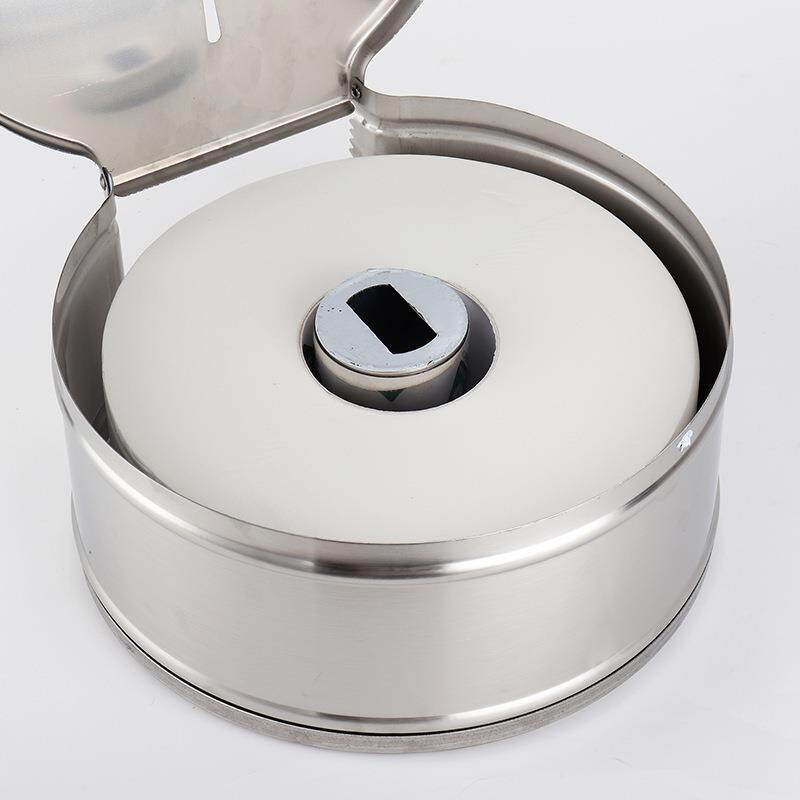 厕尚纸盒3纸0不锈JSC钢拉丝卷纸纸巾盒不锈4钢时大盘巾盒