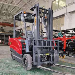 流小型电动车工厂1吨预收货物装搬运卸推高平衡车物仓库叉货物堆