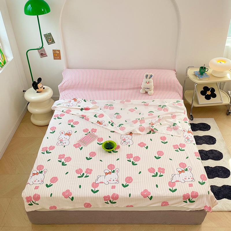 店旅行隔脏睡袋酒棉夏季人轻薄火车卧202307MT铺双纯水洗宾馆出差