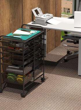 收纳架12884个抽屉置推车架家用大容量多收纳柜功能透物明款收纳